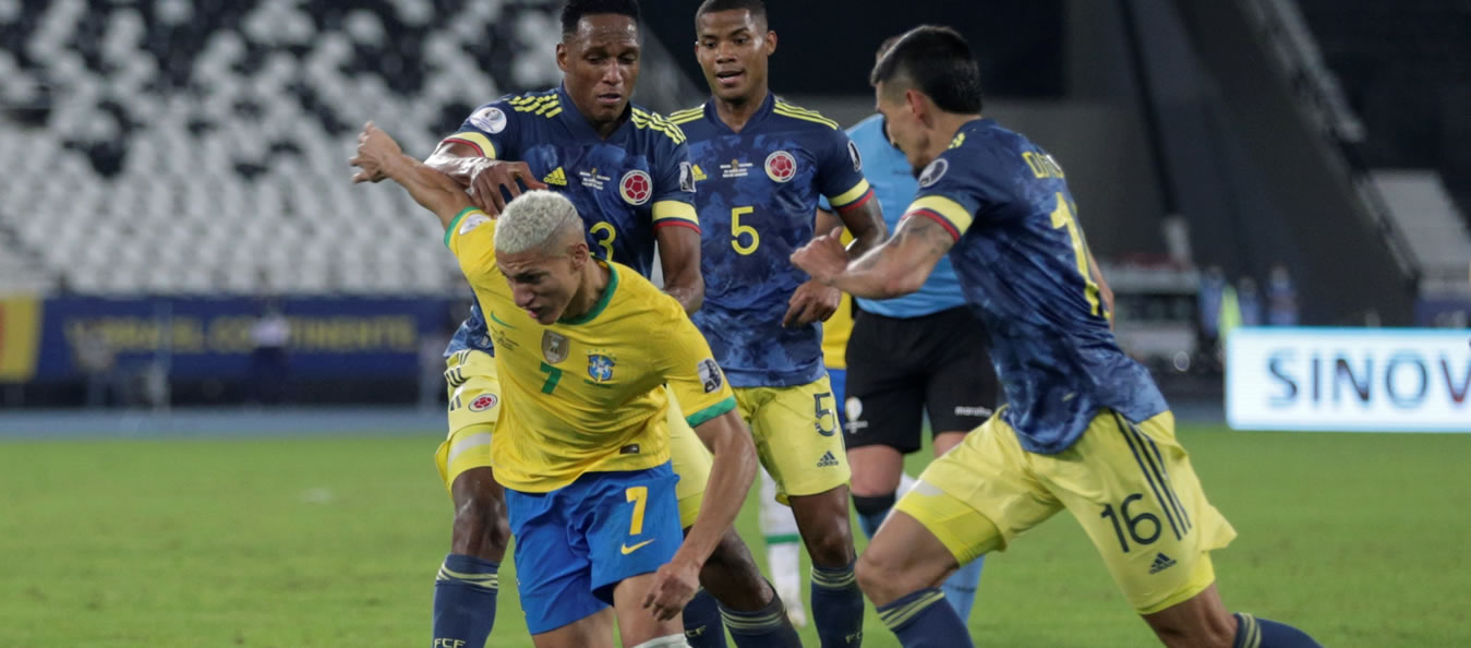 Brasil remontó ante una Colombia que firmó el pase a ...