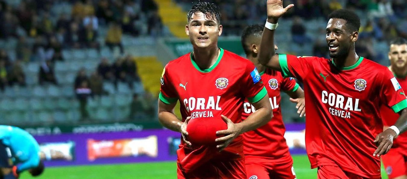 Jesús Ramírez marcó su primer gol en la liga portuguesa