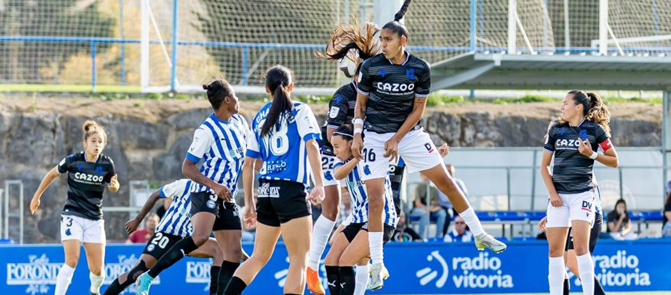 Doblete de Gabriela García en la goleada de Real Sociedad - lavinotinto.com