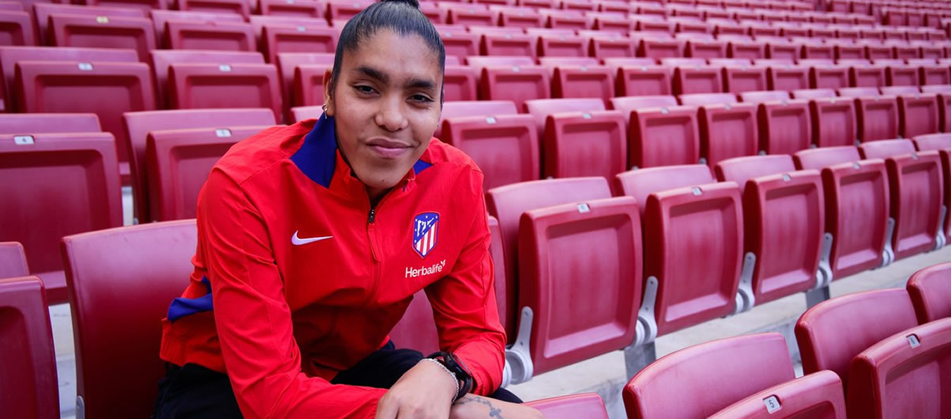 Gabriela García firmó con el Atlético Madrid - lavinotinto.com