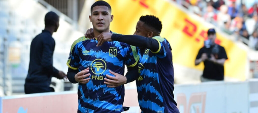 Darwin González anotó en el derbi de Ciudad del Cabo