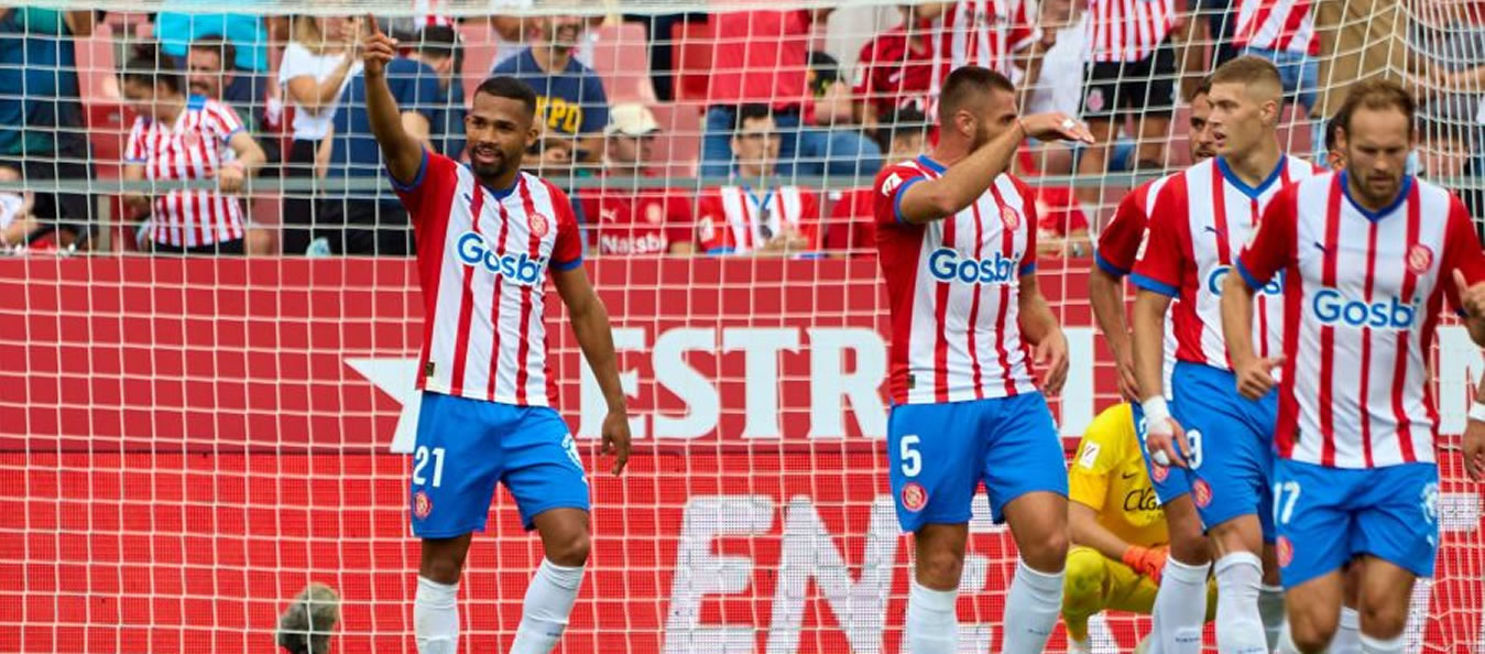 Yangel Herrera aportó un gol en el triunfo del Girona - lavinotinto.com