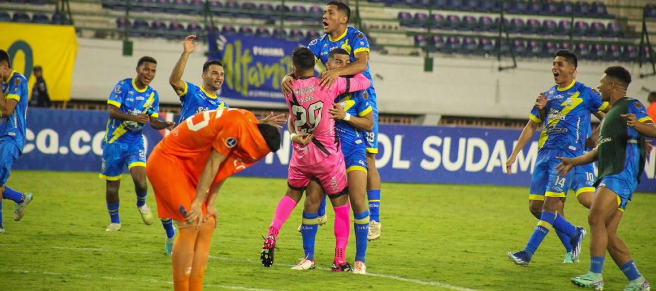 Rayo Zuliano pasó en penales a los grupos de Sudamericana - lavinotinto.com