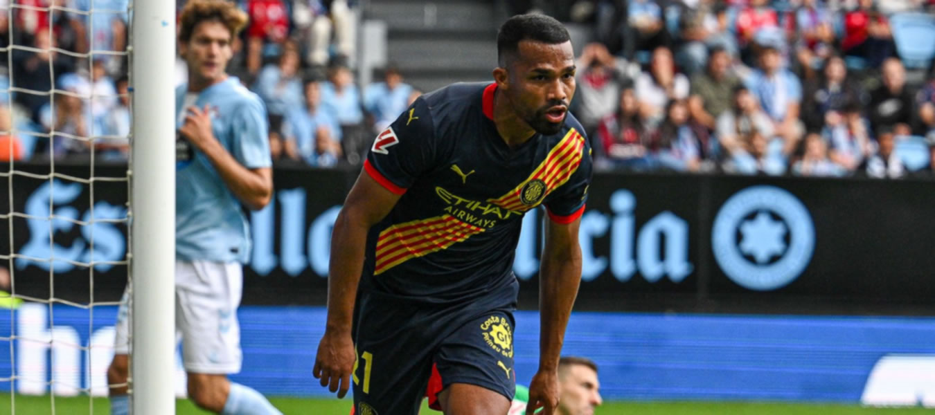 Yangel Herrera anotó en el empate del Girona con el Celta - lavinotinto.com