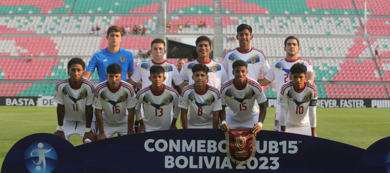 La Vinotinto goleó a Ecuador en el Sudamericano sub15